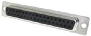 L77SDC37S, D-Sub Standard Connectors Female 37P solder cup tinned shell