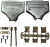 952-025-030R121, 952 Series Zinc D Sub Backshell, 25 Way, Strain Relief 952-025-030R121, 952 Series Zinc D Sub Backshell, 25 Way, Strain Relief