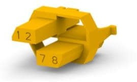 5-100526-6, Connector Accessories Coding Key Straight Glass Filled Polyamide 6/6 Yellow Cadmium Bag 5-100526-6, Connector Accessories Coding Key Straight Glass Filled Polyamide 6/6 Yellow Cadmium Bag