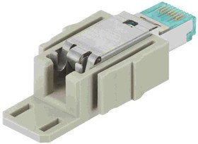 09454001520 Модульный разъем HAN, RJ45 Plug, Cat6A, 1x1 (Port), 8P8C, монтаж на кабель