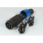 Гнездо микрофонное SPEAKON, 4C, на кабель, CK3597