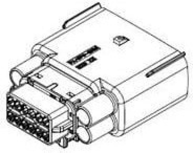 34986-2010, Automotive Connectors MX150 HYB CONN M DR 16CKT KEY-H w/oCPA