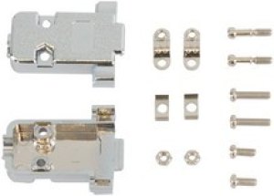 MHCCOV-09SC-MP, D-Sub metalized hood Poles 9 MHCCOV-09SC-MP, D-Sub metalized hood Poles 9
