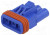 572-003-000-400, Pin &amp; Socket Connectors 3 PIN RECEPTACLE BLUE