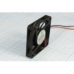 Вентилятор 60x60x10, напряжение 24В, ток 0,12А, выводы 2L, подшипник скольжения, FSY61S24H