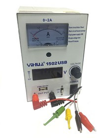 Источник питания постоянного тока YIHUA-1502USB (2А)