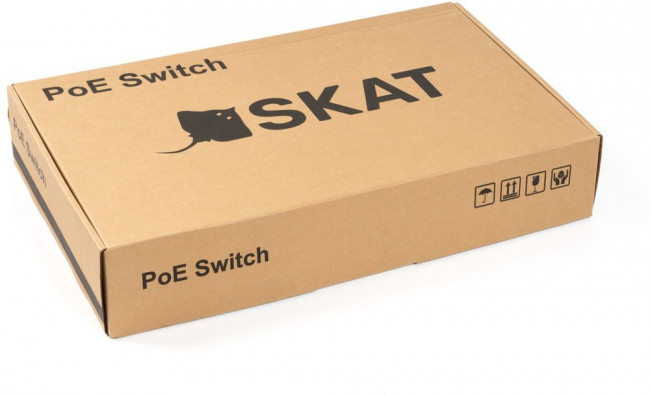SKAT PoE-16E-2G-2S v.2 коммутатор PoE Plus, мощность 300Вт, порты:16-Ethernet, 2-Uplink, 2-SFP SKAT PoE-16E-2G-2S v.2 коммутатор PoE Plus, мощность 300Вт, порты:16-Ethernet, 2-Uplink, 2-SFP
