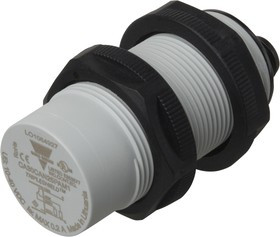 CA30CAN25PAM1, Capacitive Barrel-Style Proximity Sensor, M30 x 1.5, 25 mm Detection, PNP Output, 10 40 V, IP67