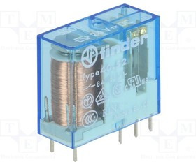 40.52.9.024.5000, Реле: электромагнитное, DPDT, Uобмотки: 24ВDC, 8A/250ВAC, 8A/30ВDC