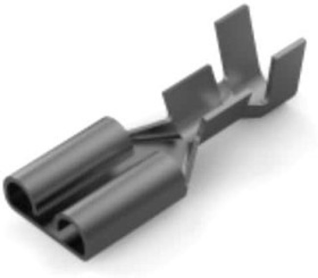 42710-2, FEMALE DISCONNECT, 5.21MM, UNINSULATED