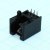 KLS12-136-6P6C-1-01, (TJ4-6P6C), PCB Modular Jack 53 Series,6P6C,Black,Fu"