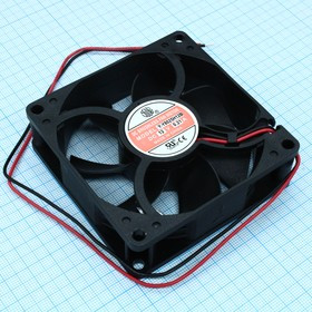 Y-Y8025H12B, (80*80*25 12V), Вентилятор 12В 80x25 3000 об/мин., 68,50м3/час, 37.6дБ, подшипник качения (аналог JF0825B1H)