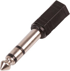 PSG08624, Переходник разъема, Моно - 3.5мм, 1 вывод(-ов), Гнездо, Стерео - 6.35мм, 1 вывод(-ов), Штекер