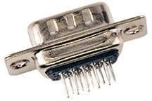 173113-0078, D-Sub High Density Connectors FCT HD DSUB STR PC PLG 15 PN