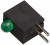 L-934CB/1GD, LED; in housing; green; 3mm; No.of diodes: 1; 20mA; 60°; 2.2?2.5V