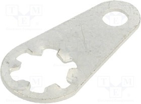 KEYS915, Наконечник: кольцевой под пайку, 0,45мм, M4, d: 4,4мм, пайка