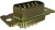DEM09P, D-Sub Standard Connectors DSUB SIG STB 9 PIN