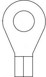 12-10, Terminals RING 16-14 AWG 10