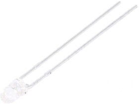 L-7104QBC-D, LED; 3mm; blue; 900?1600mcd; 20°; Front: convex; 3.3?4V L-7104QBC-D, LED; 3mm; blue; 900?1600mcd; 20°; Front: convex; 3.3?4V