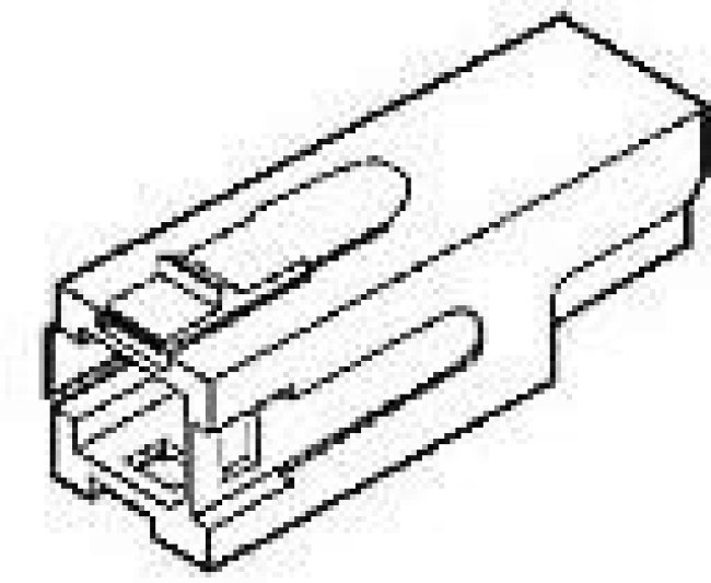 53884-3, Power to the Board HOUSING ASSY BLACK 10-6 AWG