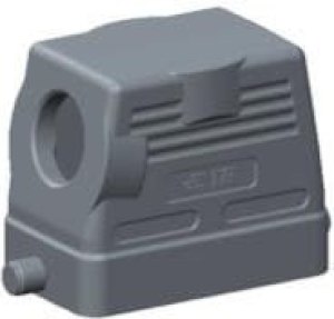 T1310100116-000, Heavy Duty Power Connectors Low Construction Hood PG16 Side Grey T1310100116-000, Heavy Duty Power Connectors Low Construction Hood PG16 Side Grey