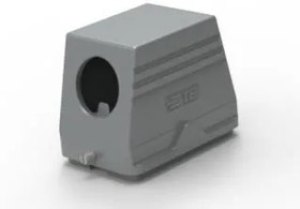 T1310480136-000, Heavy Duty Power Connectors Hood PG36 Side Entry Die Cast Aluminum