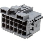 1-967624-1, Корпус вилки 3х6 АПС-4 ВАЗ (без контактов)