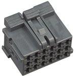 1-967624-1, Корпус вилки 3х6 АПС-4 ВАЗ (без контактов)