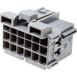 1-967624-1, Корпус вилки 3х6 АПС-4 ВАЗ (без контактов)