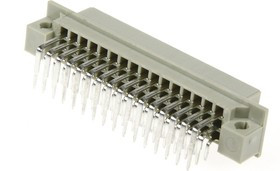 DIN41612R (DS1119-48F-R13), Розетка 16х3 угловая 90°