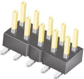 TSM-105-01-L-DV, Conn Unshrouded Header HDR 10 POS 2.54mm Solder ST Top Entry SMD Tube TSM-105-01-L-DV, Conn Unshrouded Header HDR 10 POS 2.54mm Solder ST Top Entry SMD Tube