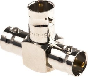 B8073A1-ND3G-75, RF Adapter, T-Type, BNC Socket - BNC Socket, 75Ohm