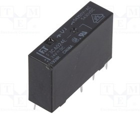 FTR-F3CA024E, Реле: электромагнитное, SPDT, Uобмотки: 24ВDC, 5A/250ВAC, 5A/30ВDC