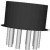AD632AHZ, 4-quadrant Voltage Divider and Multiplier, 1 MHz, 10-Pin TO-100