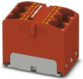 3273794, DIN Rail Terminal Blocks PTFIX 6X4 RD