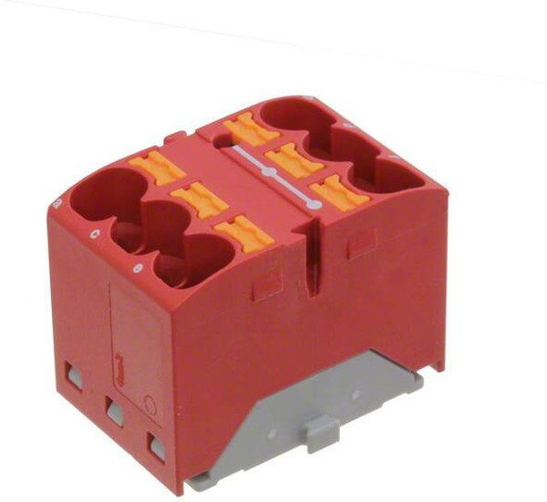 3273794, DIN Rail Terminal Blocks PTFIX 6X4 RD