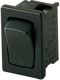 01801.6101-02, Клавишный переключатель, Вкл.-Выкл., SPST, Без Подсветки, Панель, Белый, 1800