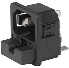 6220.5325, AC Power Entry Modules Appliance Inlet 65C W. 2P