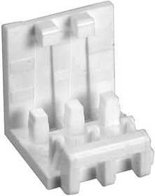 643075-3, Connector Accessories Cover Straight Nylon White