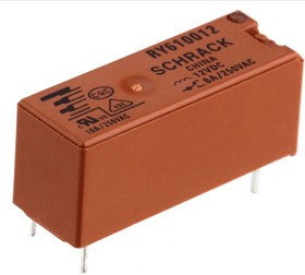 RY610012, Реле 1 переключ. 12VDC, 8A/250VAC SPDT