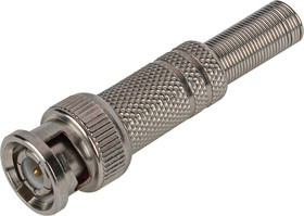 Разъем ЭРА R-BNC01 штекер BNC под винт с пружиной металл Б0048312