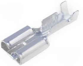 3832.67, Наконечник: плоский, 6,3мм, 0,8мм, "мама", 0,5-1,5мм2, обжим