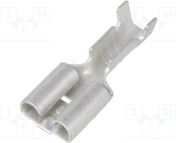 3832.67, Наконечник: плоский, 6,3мм, 0,8мм, "мама", 0,5-1,5мм2, обжим 3832.67, Наконечник: плоский, 6,3мм, 0,8мм, "мама", 0,5-1,5мм2, обжим