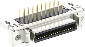 10236-5212PL, Разъем D Sub, угловой, Mini D (Ribbon Connector), Гнездо, Серия 102, 36 контакт(-ов), Пайка 10236-5212PL, Разъем D Sub, угловой, Mini D (Ribbon Connector), Гнездо, Серия 102, 36 контакт(-ов), Пайка