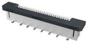 F51W-1A7H1-11010, FFC / FPC разъем, ZIF, 1 мм, 10 контакт(-ов), Гнездо, F51W, Поверхностный Монтаж F51W-1A7H1-11010, FFC / FPC разъем, ZIF, 1 мм, 10 контакт(-ов), Гнездо, F51W, Поверхностный Монтаж