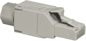 13A-U5-03GY, Вилка RJ45 категории 5e UTP для полевой установки