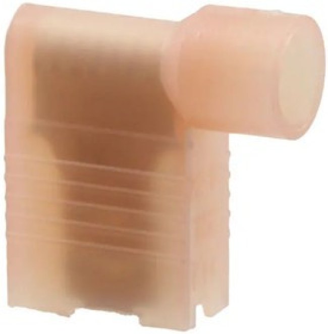 190070015, 19007 Red Insulated Female Spade Connector, Flag Terminal, 6.35 x 0.81mm Tab Size 190070015, 19007 Red Insulated Female Spade Connector, Flag Terminal, 6.35 x 0.81mm Tab Size