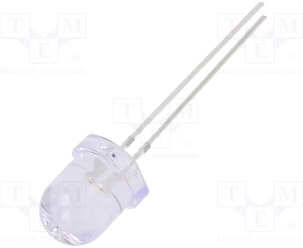 OSYYA28131A, LED; 7.8mm; yellow; 12000?14400mcd; 30°; Front: convex; 2.1?2.6V