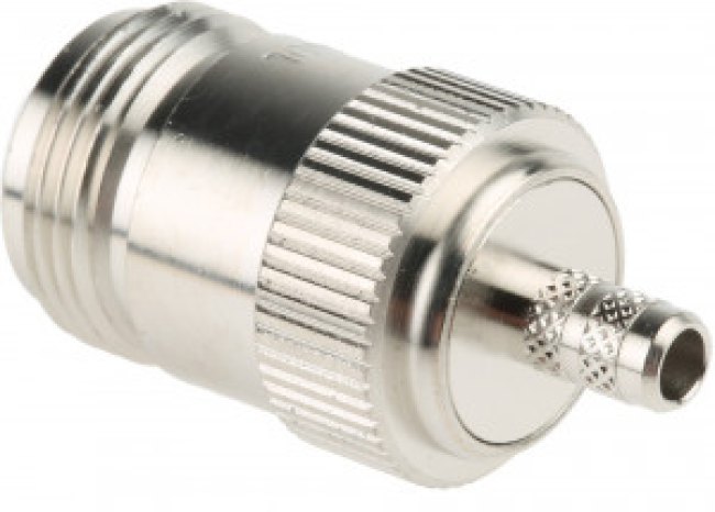 N6121A1-NT3G-1-50, Разъем РЧ / Коаксиальный, N Коаксиальный, Прямое Гнездо, Обжимной, 50 Ом N6121A1-NT3G-1-50, Разъем РЧ / Коаксиальный, N Коаксиальный, Прямое Гнездо, Обжимной, 50 Ом