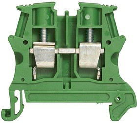 Клеммник Viking3 4мм пласт. осн. зел. Leg 037177